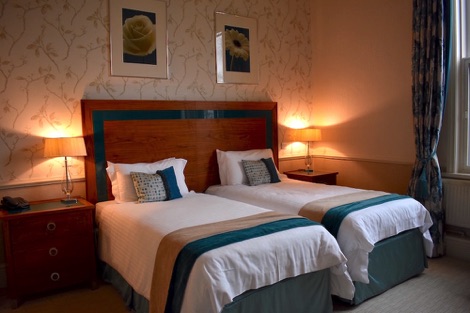 Ragdale Hall guest room
